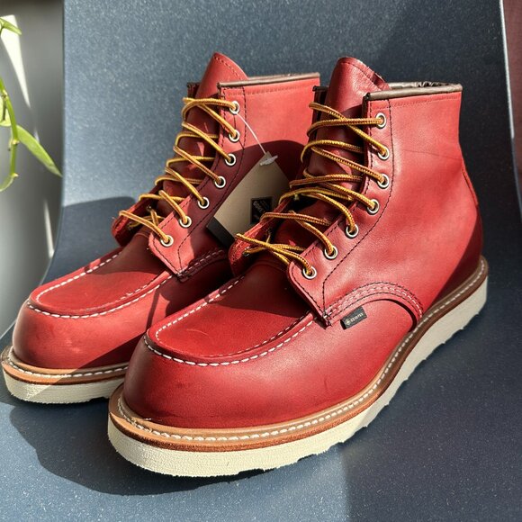 NEW Red Wing Heritage - 8864 - Gore-Tex Moc Toe - Russet Taos - 11.5 D - Picture 1 of 10